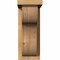 Ekena Millwork Carmel Smooth Corbel w/Backplate, Western Red Cedar, 5 1/2"W x 10"D x 14"H COR06X10X14CAR01SWR - alternate 3